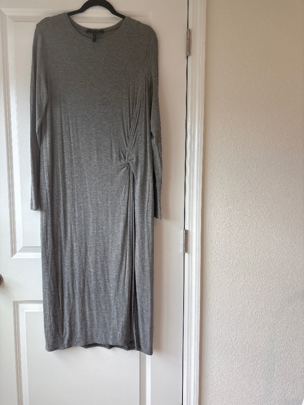 BCBG Gray Knit Dress